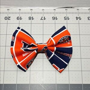Kids Orange and Blue Bow Tie